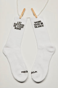 Socks: BP-02- Work hard in silence, Let success be your noise